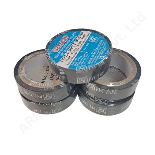 PVC TAPE BLACK 3/4''X6 MTR